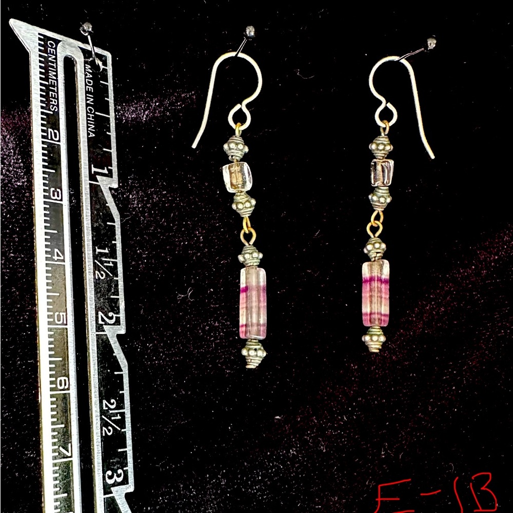 Amethyst earrings